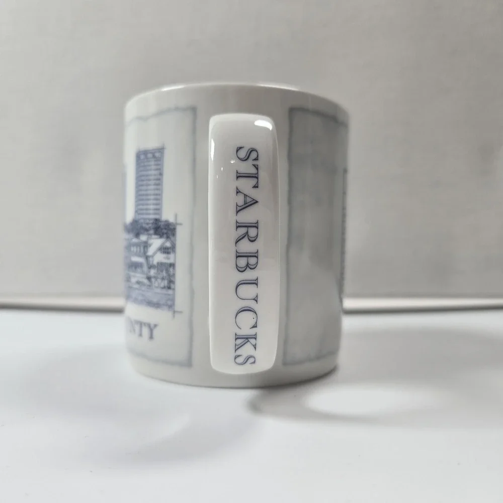Starbucks 2006 Architecture Collectors Series‎ Orange County Coffee Tea Mug Cup